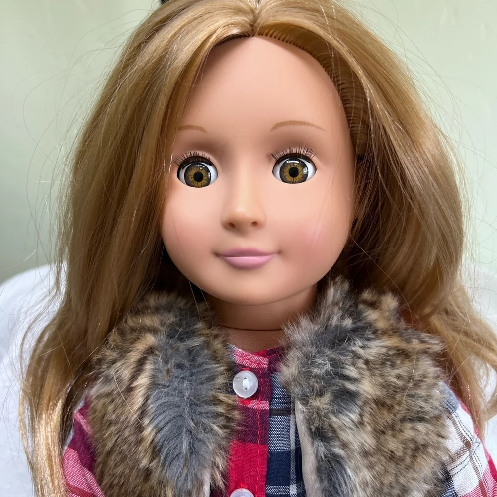 OG our generation Jamie doll 18” strawberry blond hair